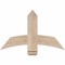 Ekena Millwork Bellingham Smooth Timber Gable Bracket, Douglas Fir, 36"W x 23"H x 1 1/2"D x 5 1/2"F, 15/12 Pitch GBW036X23X0206BEL00SDF - alternate 1